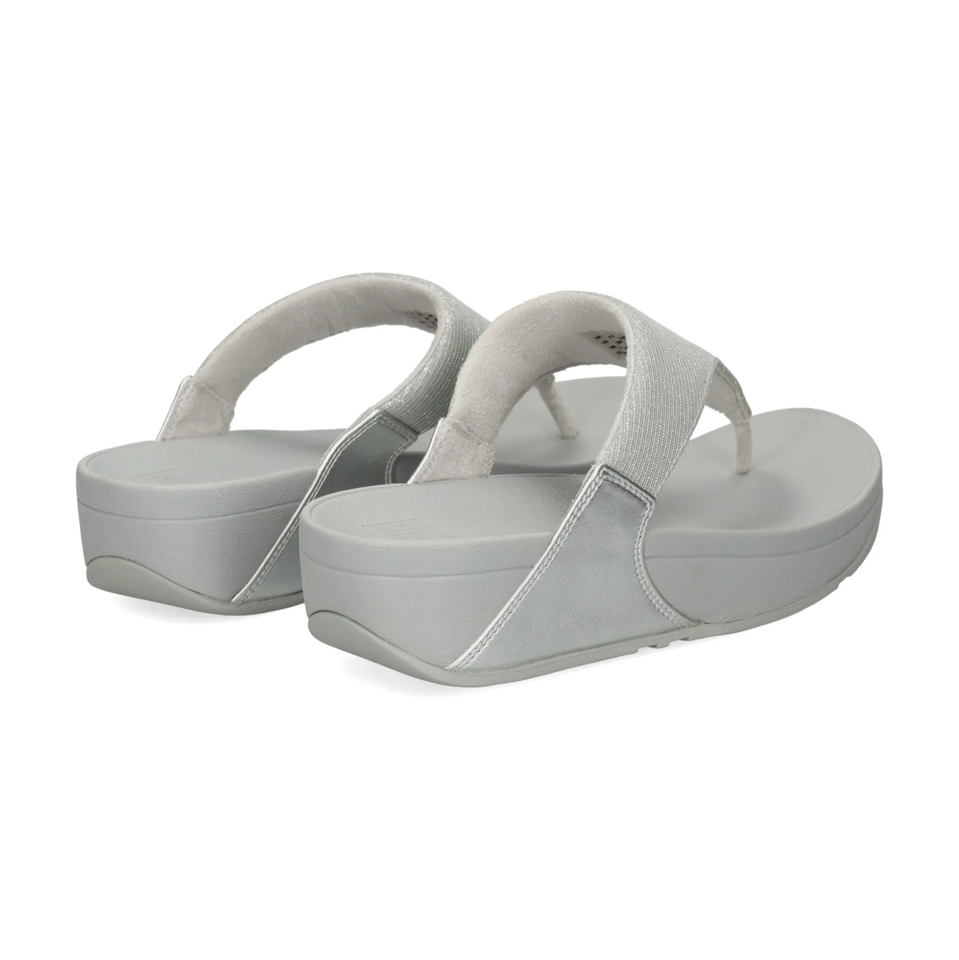 FITFLOP Sandalias cuña de Mujer FZ7 011 PLATA