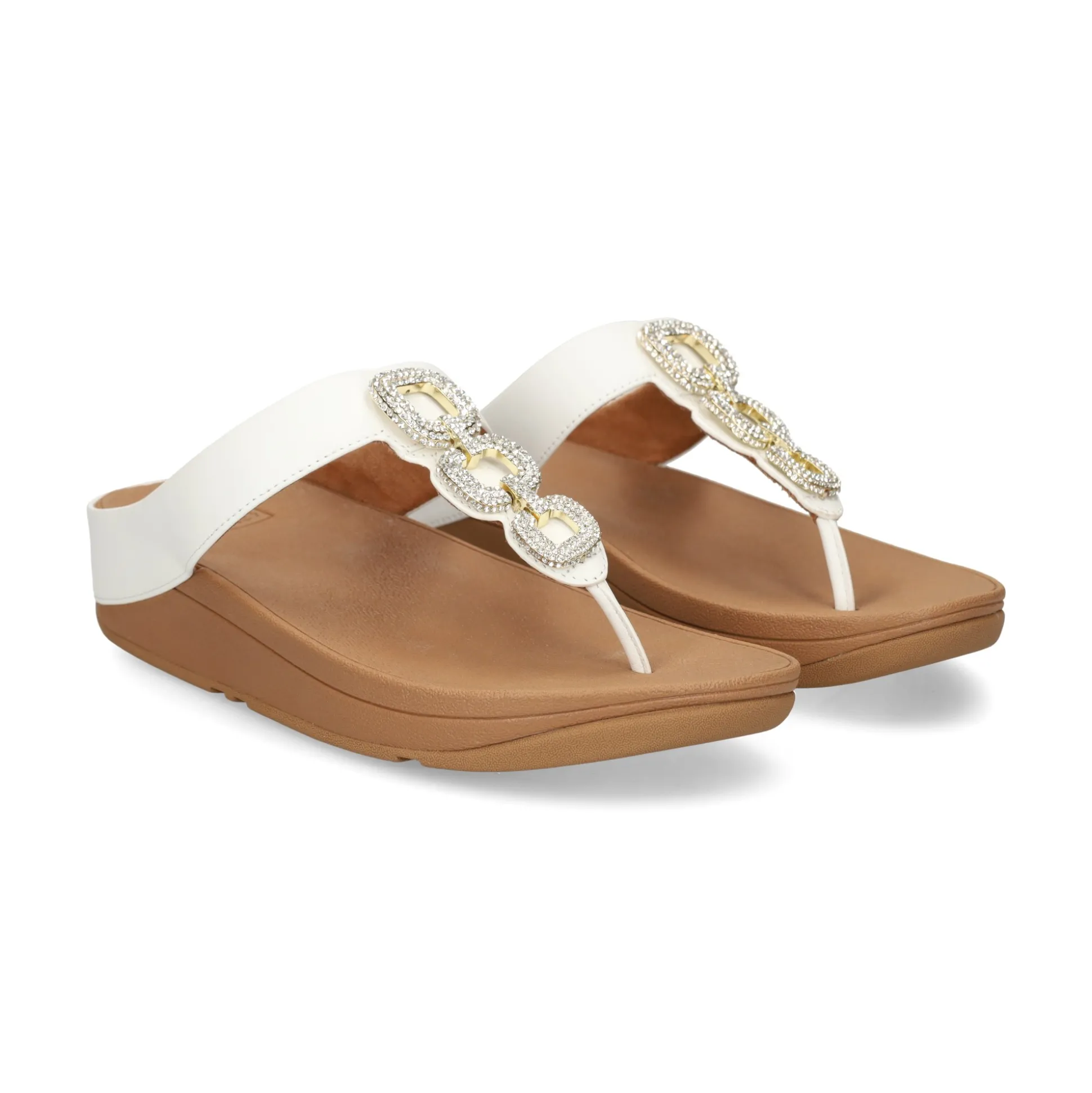 FITFLOP Sandalias cuña de Mujer HX2 194 White