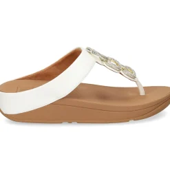 FITFLOP Sandalias cuña de Mujer HX2 194 White