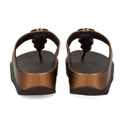 FITFLOP Sandalias cuña de Mujer HJ1 012 BRONZE