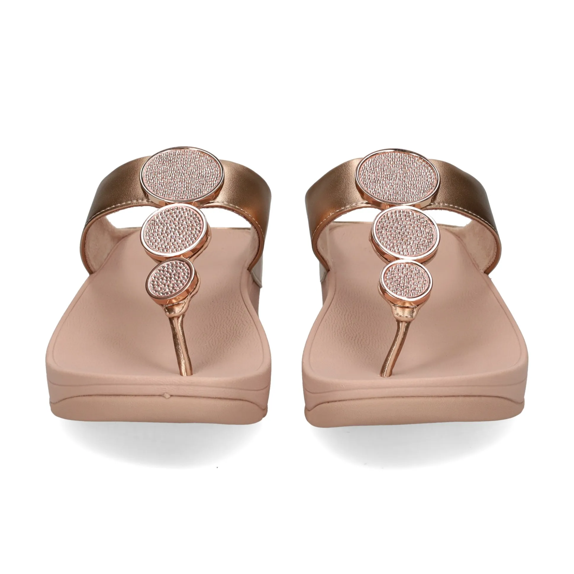 FITFLOP Sandalias cuña de Mujer HJ1 323 ROSE GOLD