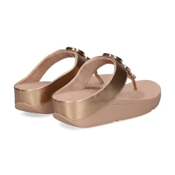 FITFLOP Sandalias cuña de Mujer HJ1 323 ROSE GOLD
