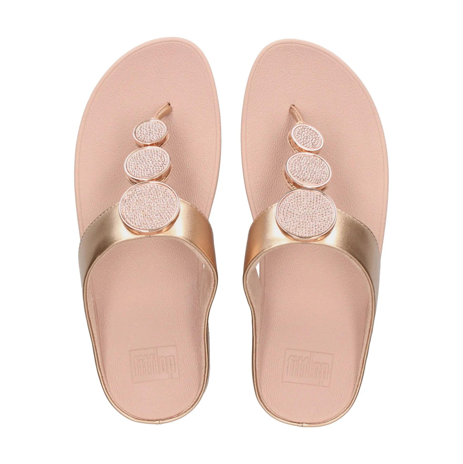 FITFLOP Sandalias cuña de Mujer HJ1 323 ROSE GOLD