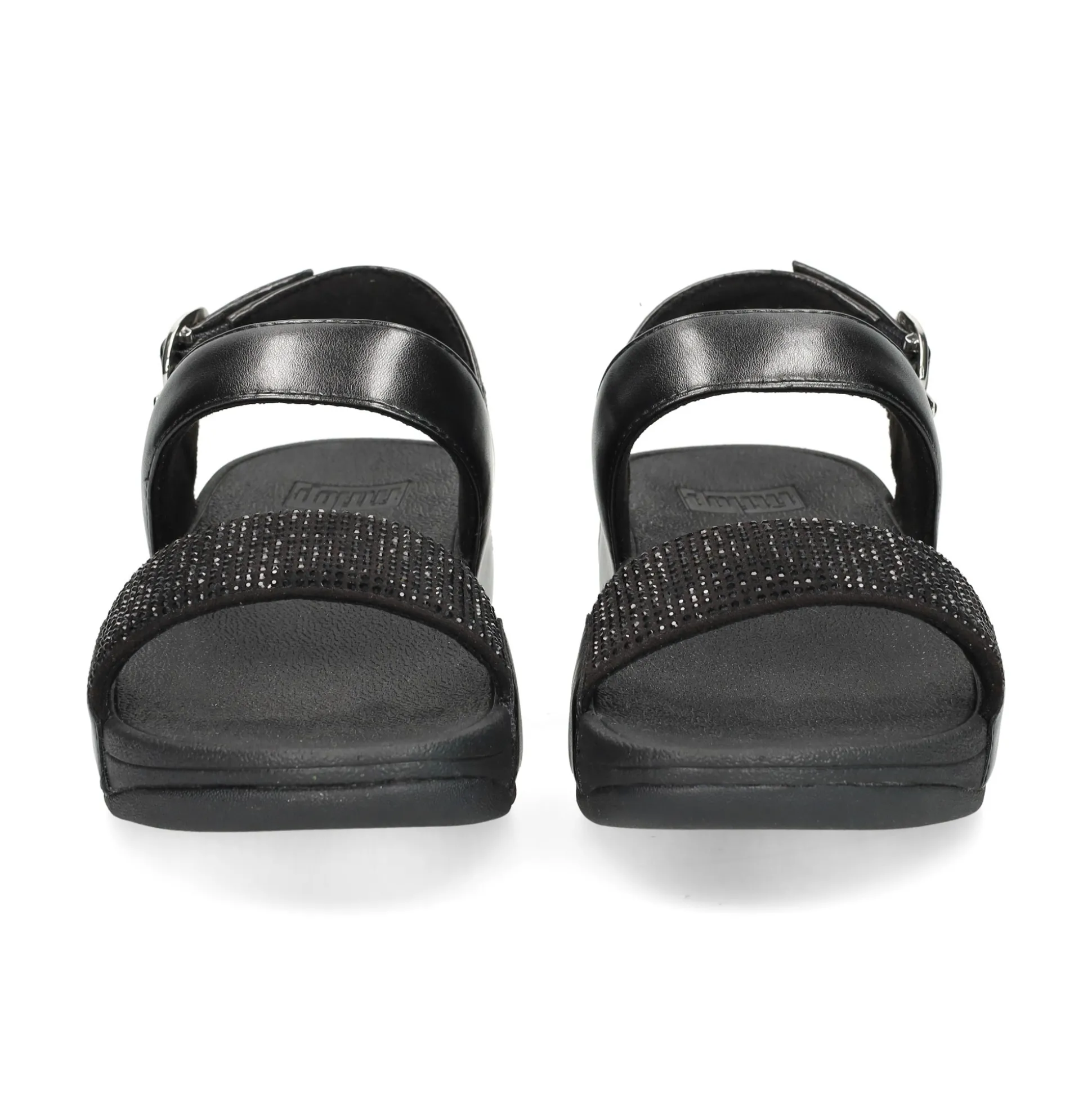 FITFLOP Sandalias cuña de Mujer EC3 090 ALL BLACK