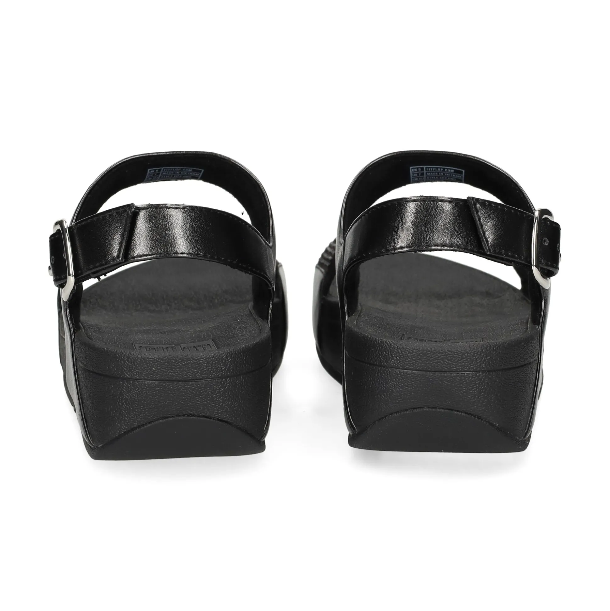 FITFLOP Sandalias cuña de Mujer EC3 090 ALL BLACK