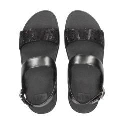 FITFLOP Sandalias cuña de Mujer EC3 090 ALL BLACK