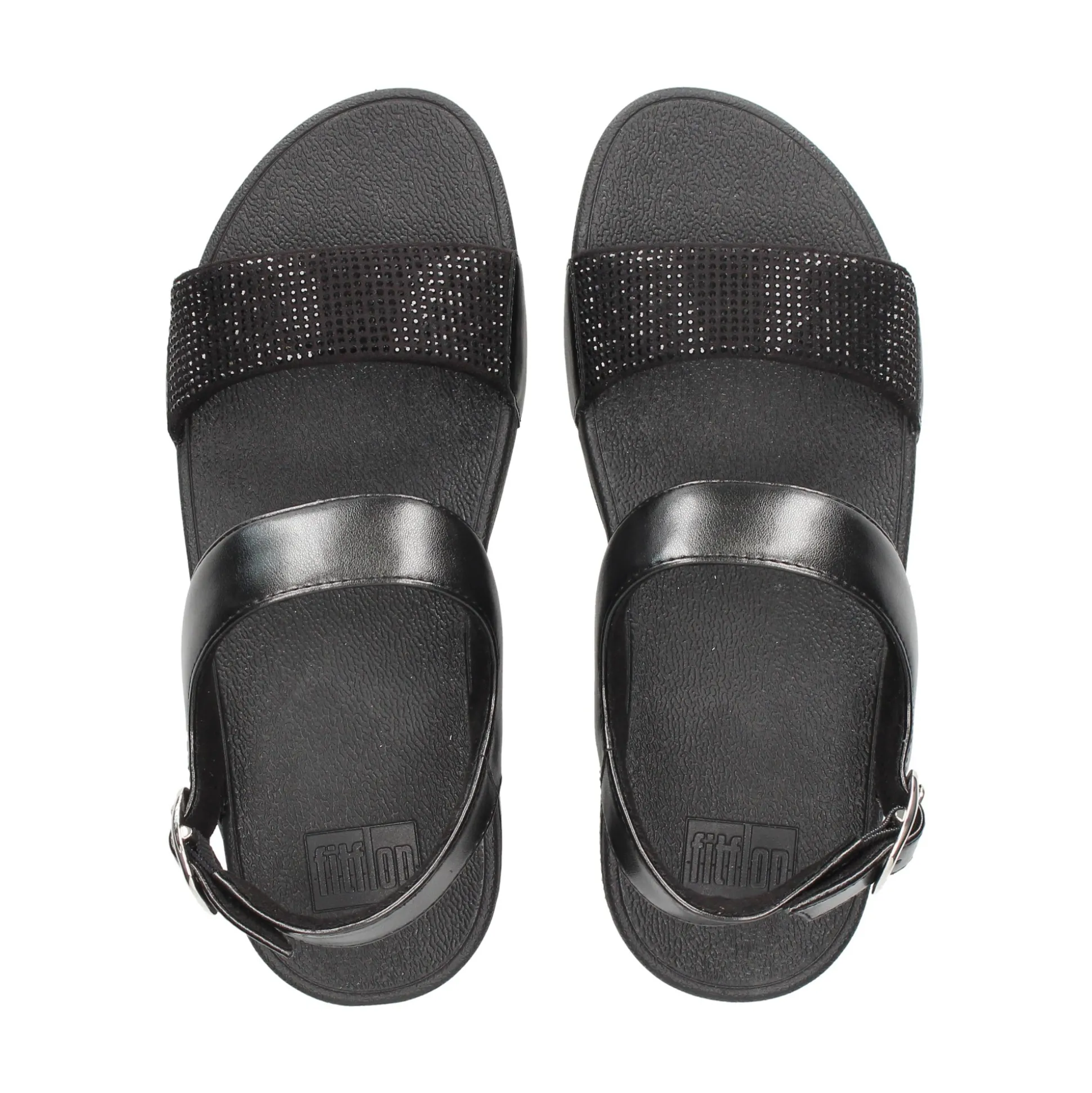 FITFLOP Sandalias cuña de Mujer EC3 090 ALL BLACK