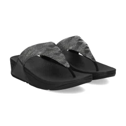 FITFLOP Sandalias cuña de Mujer ET8 090 ALL BLACK