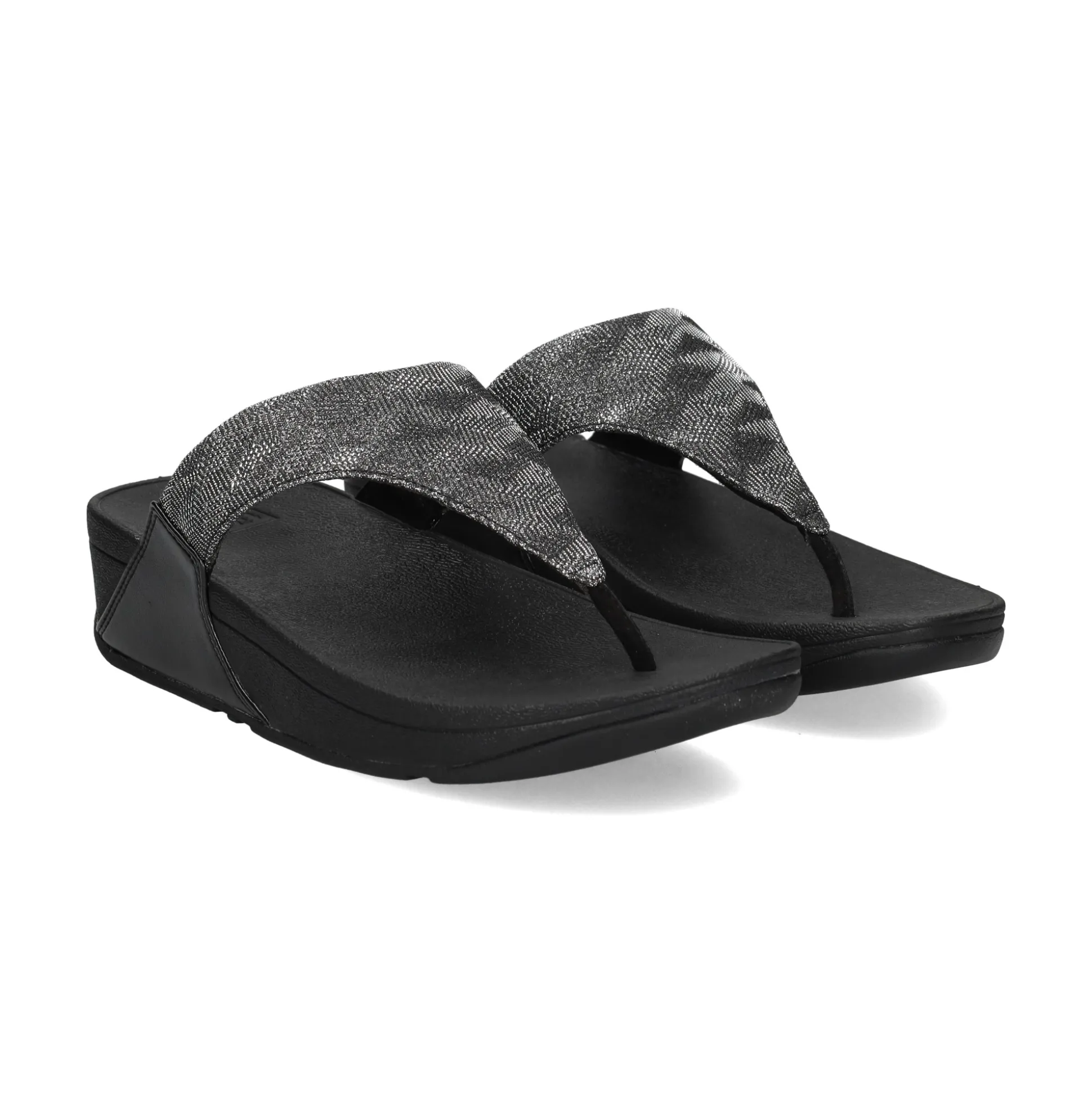 FITFLOP Sandalias cuña de Mujer ET8 090 ALL BLACK