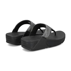 FITFLOP Sandalias cuña de Mujer ET8 090 ALL BLACK