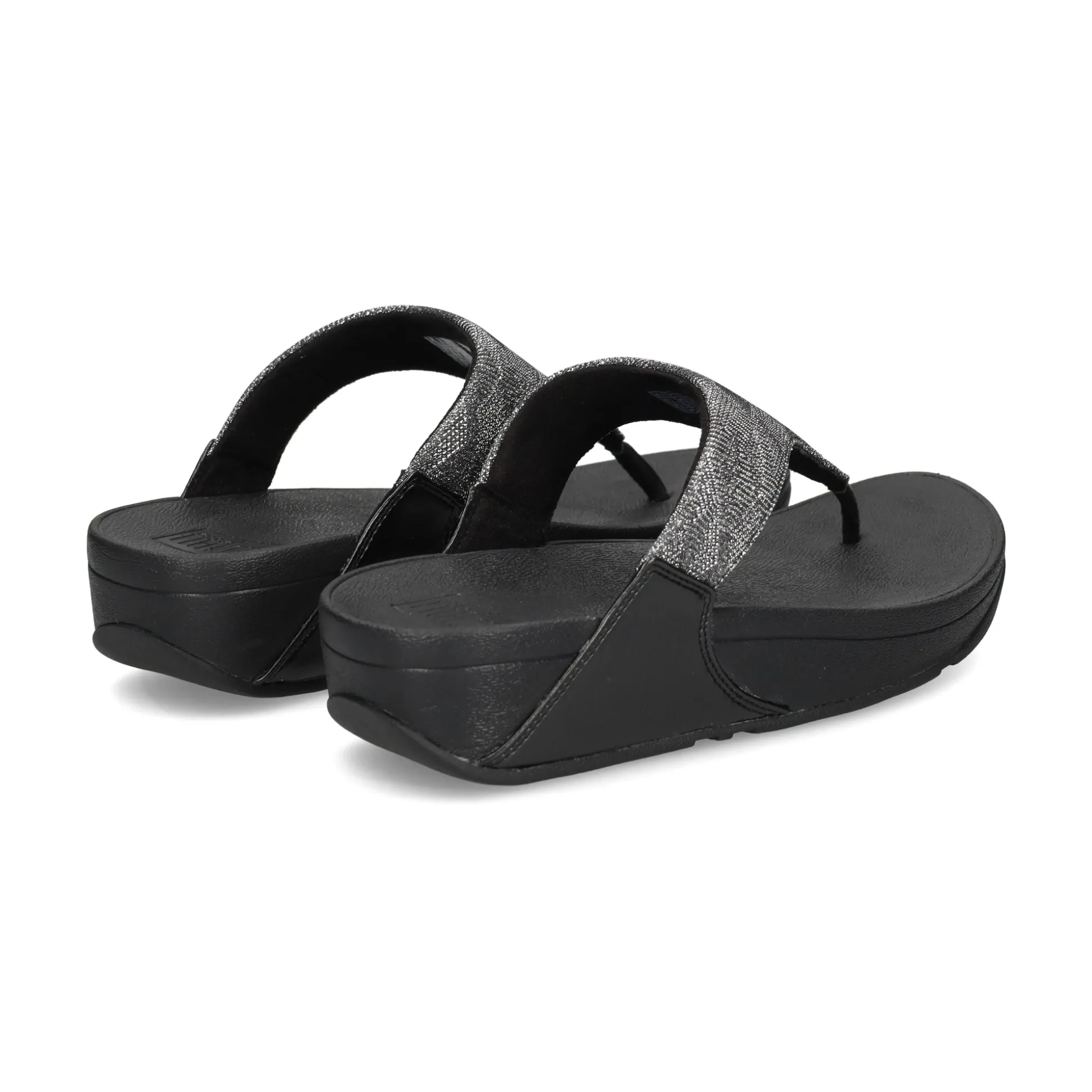 FITFLOP Sandalias cuña de Mujer ET8 090 ALL BLACK