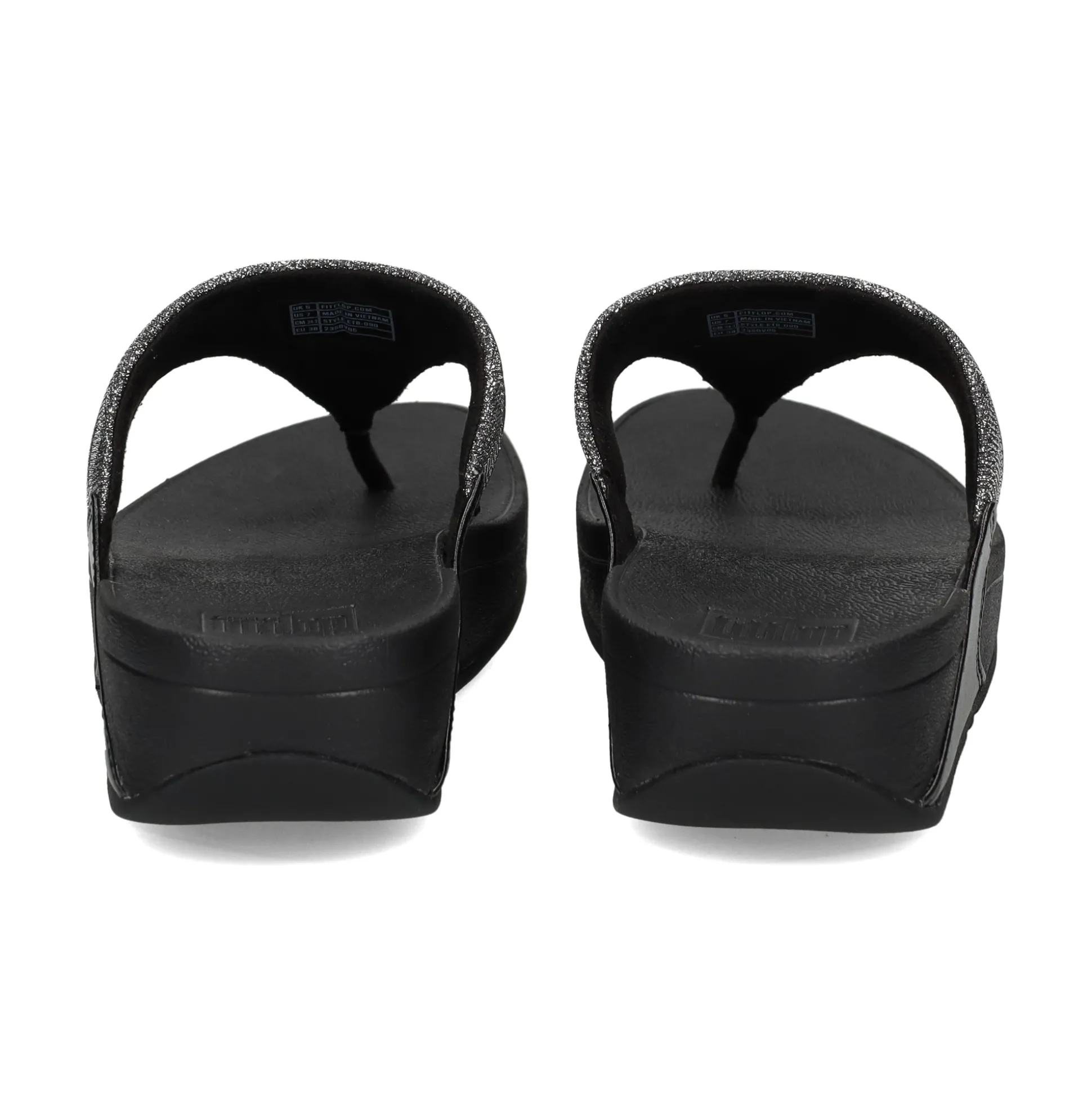 FITFLOP Sandalias cuña de Mujer ET8 090 ALL BLACK