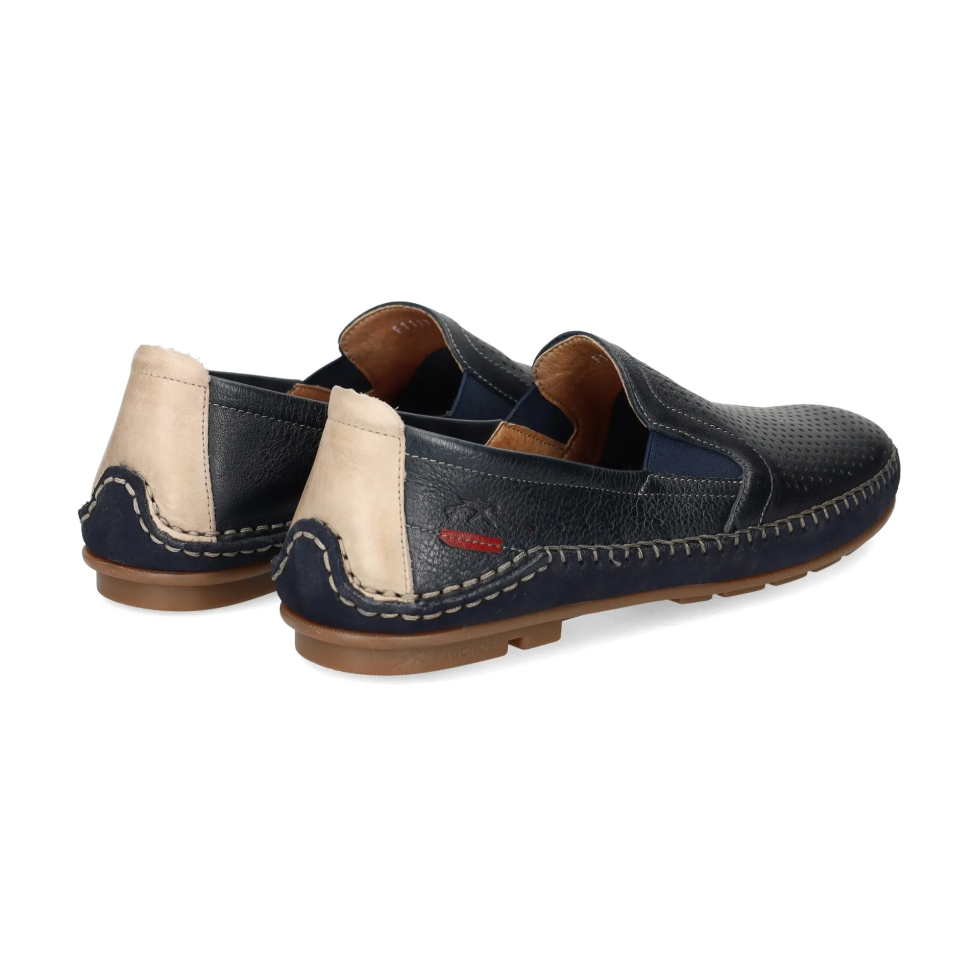 FLUCHOS Mocasines de Hombre F1177 MARINO+COM.3
