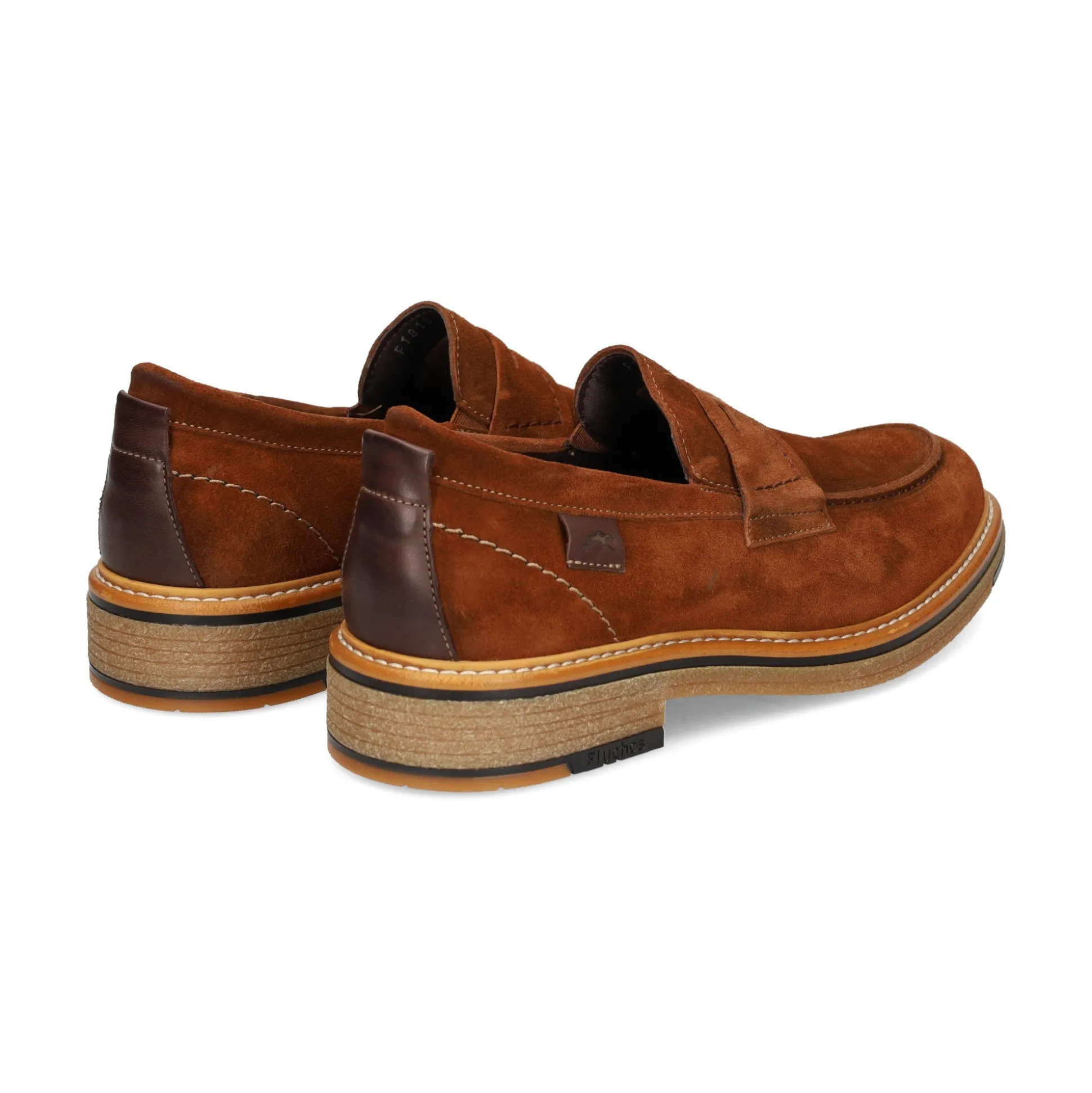 FLUCHOS Mocasines de Hombre F1818 ANTILOPE