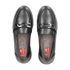 FLUCHOS Mocasines de Mujer F1794 NEGRO