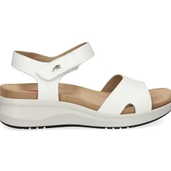 FLUCHOS Sandalias con plataforma de Mujer F1475 BLANCO