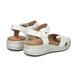 FLUCHOS Sandalias con plataforma de Mujer F1475 BLANCO