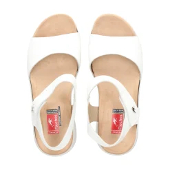 FLUCHOS Sandalias con plataforma de Mujer F1475 BLANCO