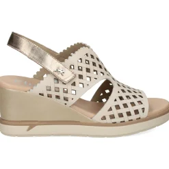 FLUCHOS Sandalias cuña de Mujer F1972 RAW CAVA