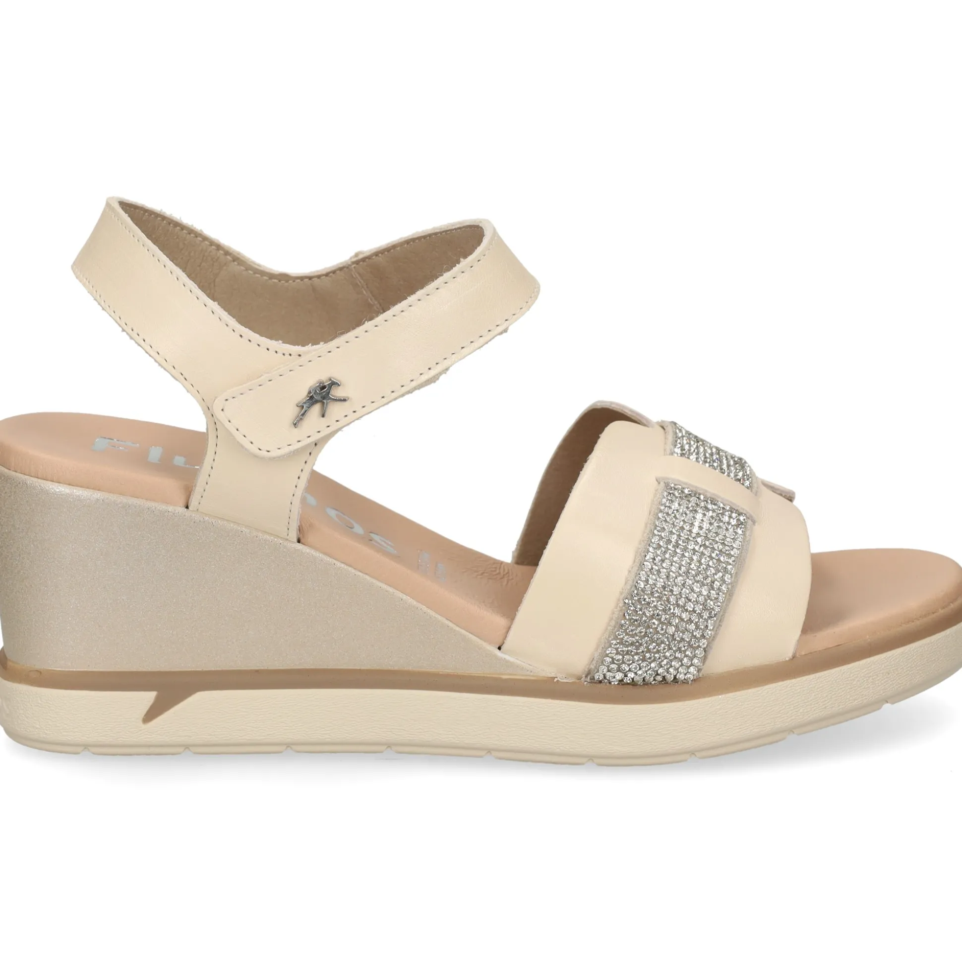 FLUCHOS Sandalias cuña de Mujer F1975 PORCELANA