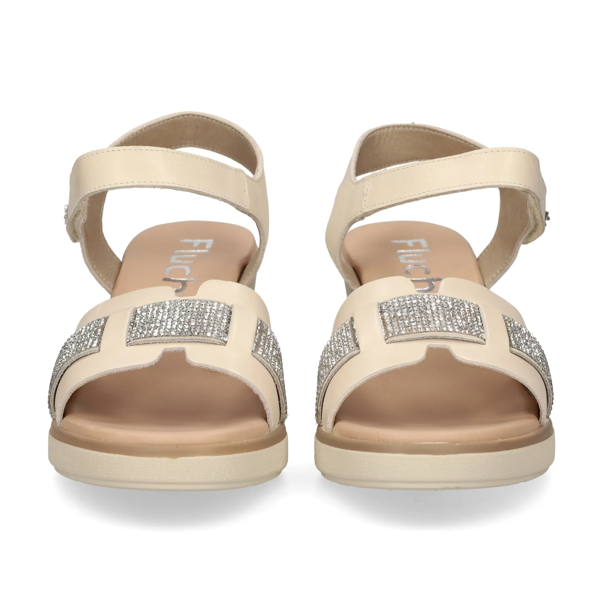 FLUCHOS Sandalias cuña de Mujer F1975 PORCELANA