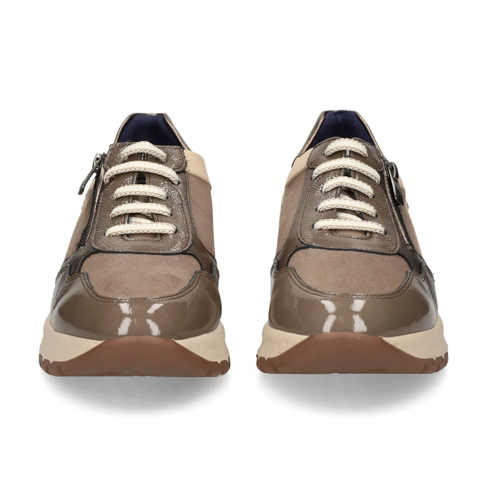 FLUCHOS Zapatillas de Mujer F2308 TAUPE+COM.4