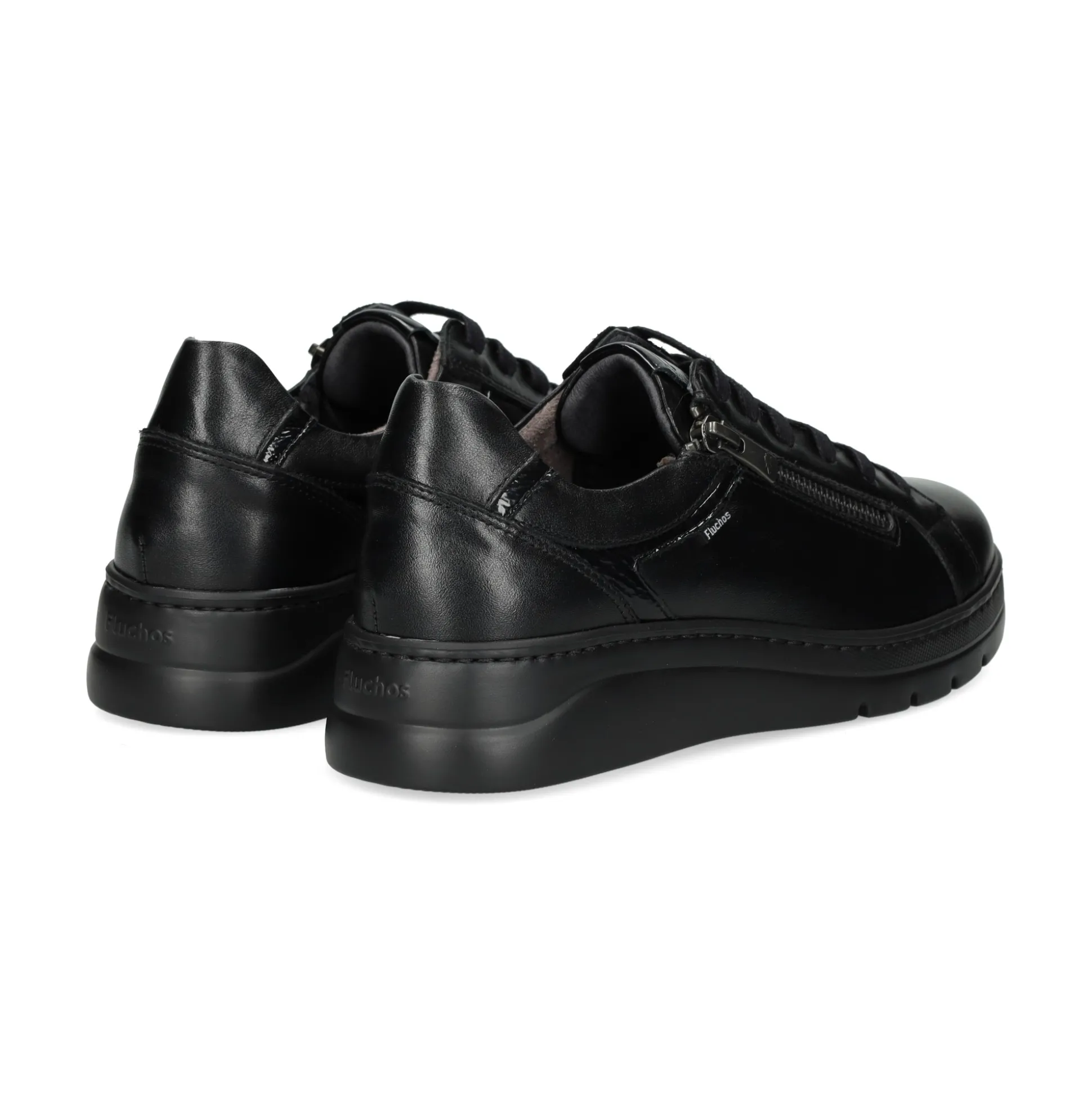 FLUCHOS Zapatillas de Mujer F1666 NEGRO