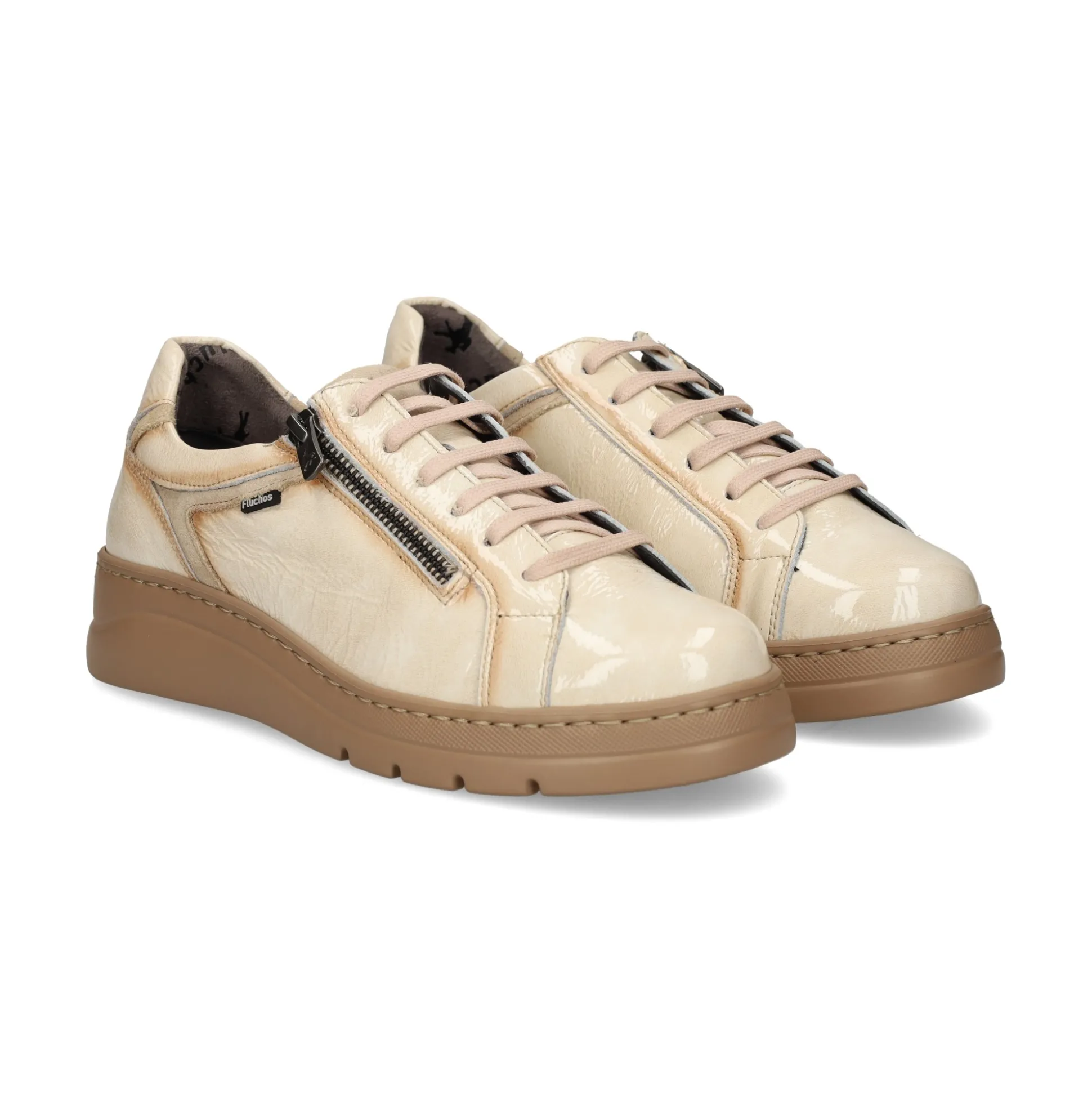 FLUCHOS Zapatillas de Mujer F1666 BEIG