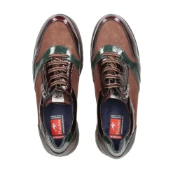 FLUCHOS Zapatos Blucher F2248 CAFE+COM.2