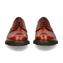 FLUCHOS Zapatos de vestir de Hombre F0630 CASTAÑO