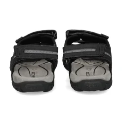 GEOX Sandalias de Hombre U8224D C9310 BLACK/STO