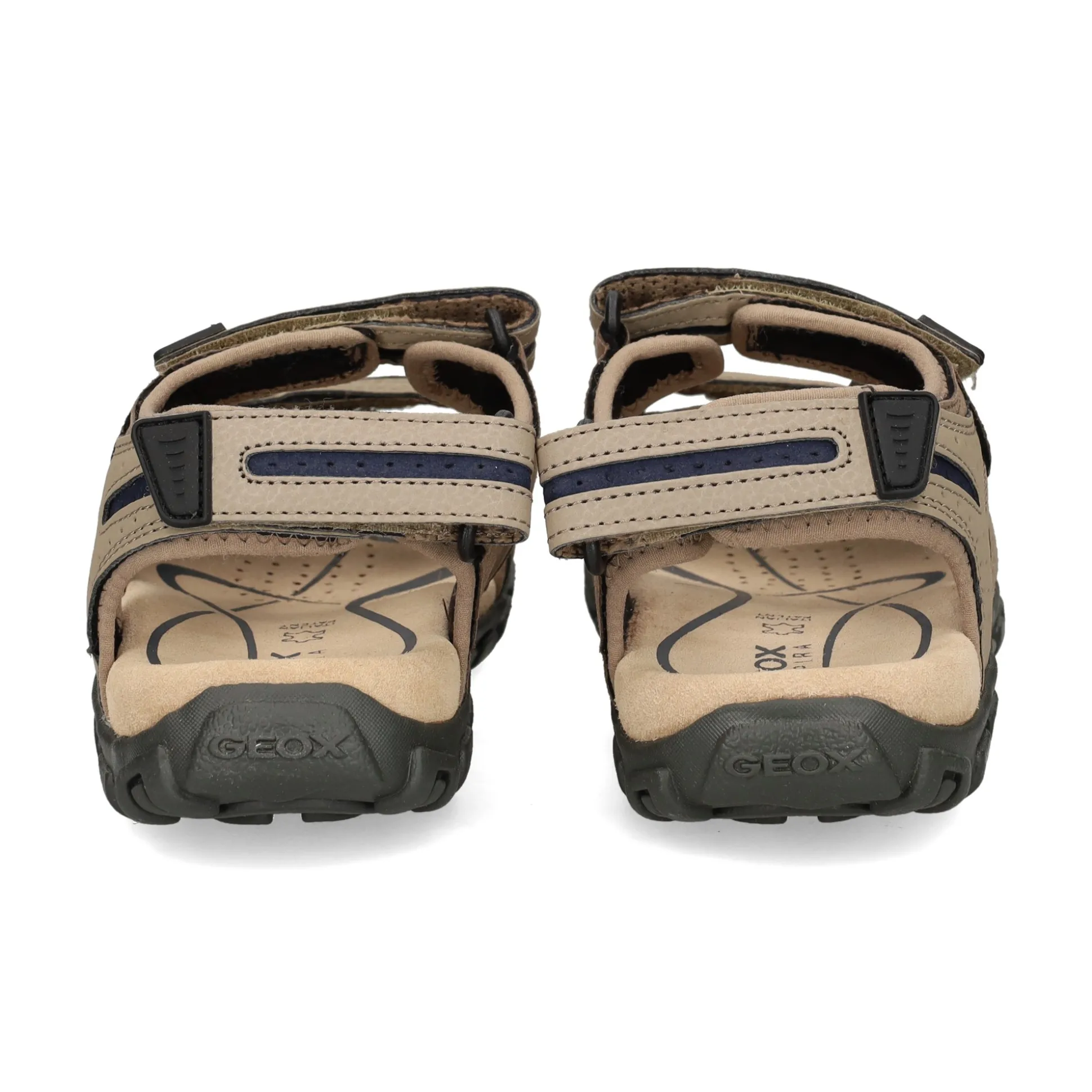 GEOX Sandalias de Hombre U8224D C0829 SAND/NAVY