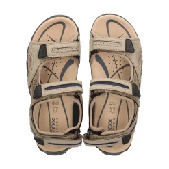 GEOX Sandalias de Hombre U8224D C0829 SAND/NAVY