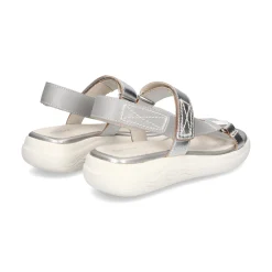 GEOX Sandalias planas de Mujer D25ADA C1355 LT GREY/S