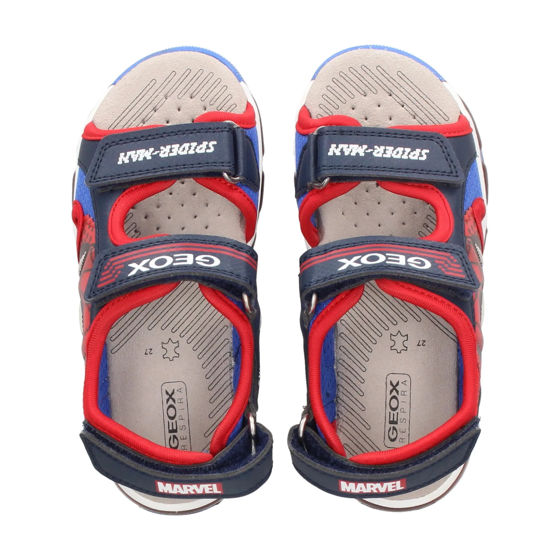 GEOX Sandalias y chanclas de niño J450QB C0735 NAVY/RED