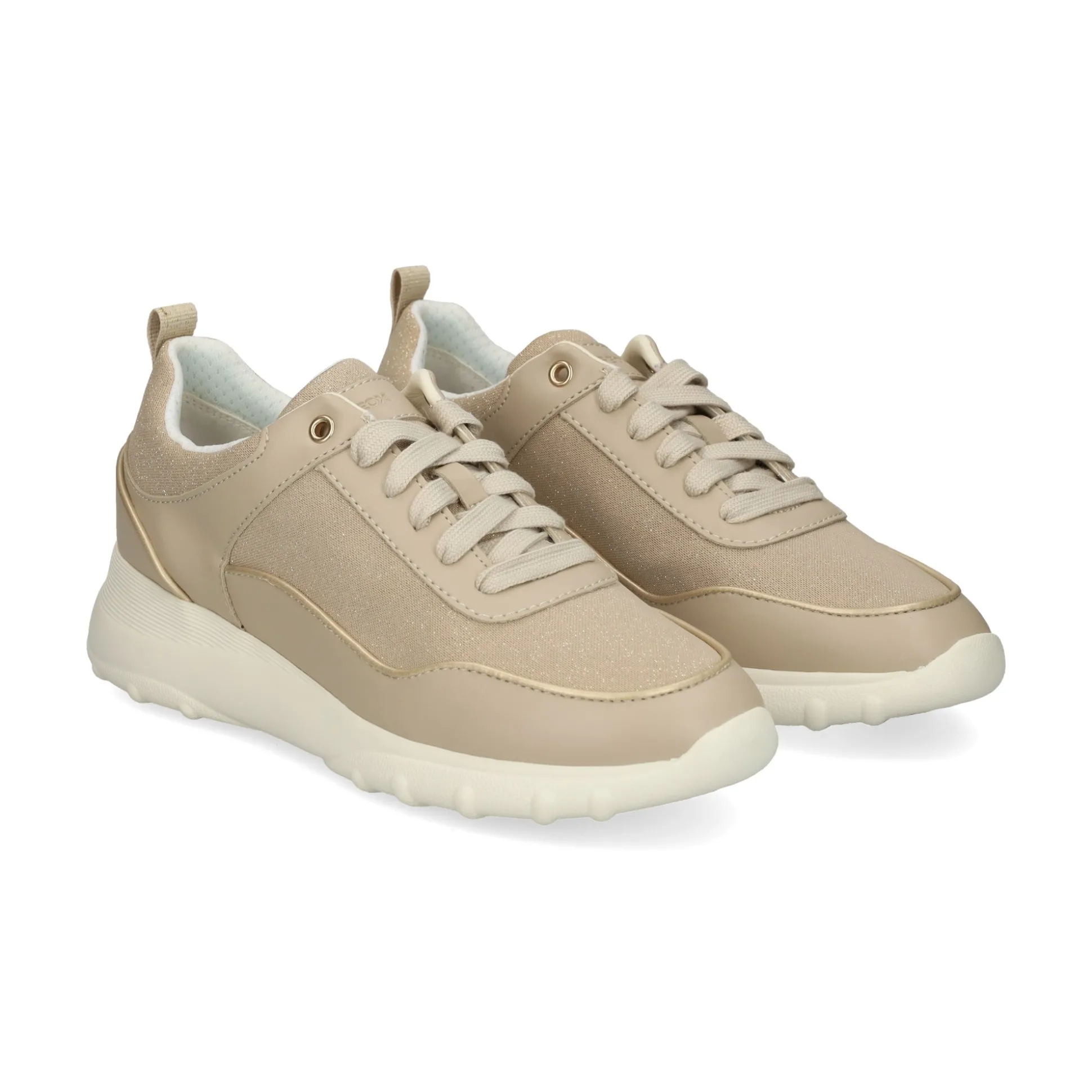GEOX Zapatillas de Mujer D35LPB C5A5V BEIGE/LT