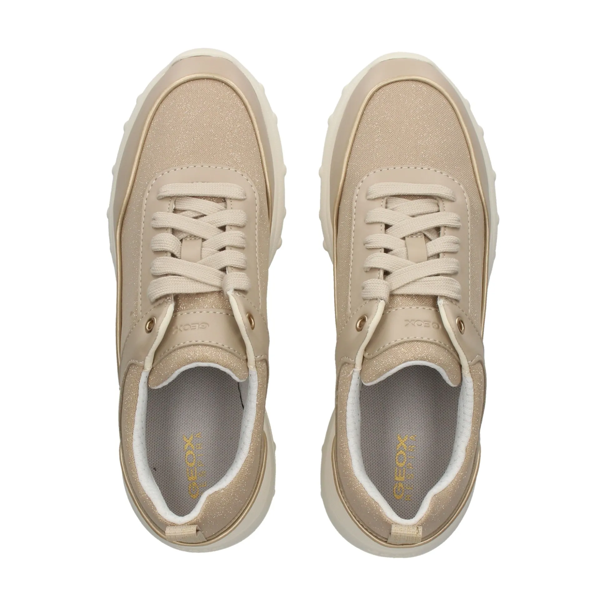 GEOX Zapatillas de Mujer D35LPB C5A5V BEIGE/LT