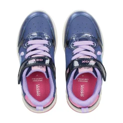 GEOX Zapatillas de niñas J46M4B C4268 NAVY/FUCH