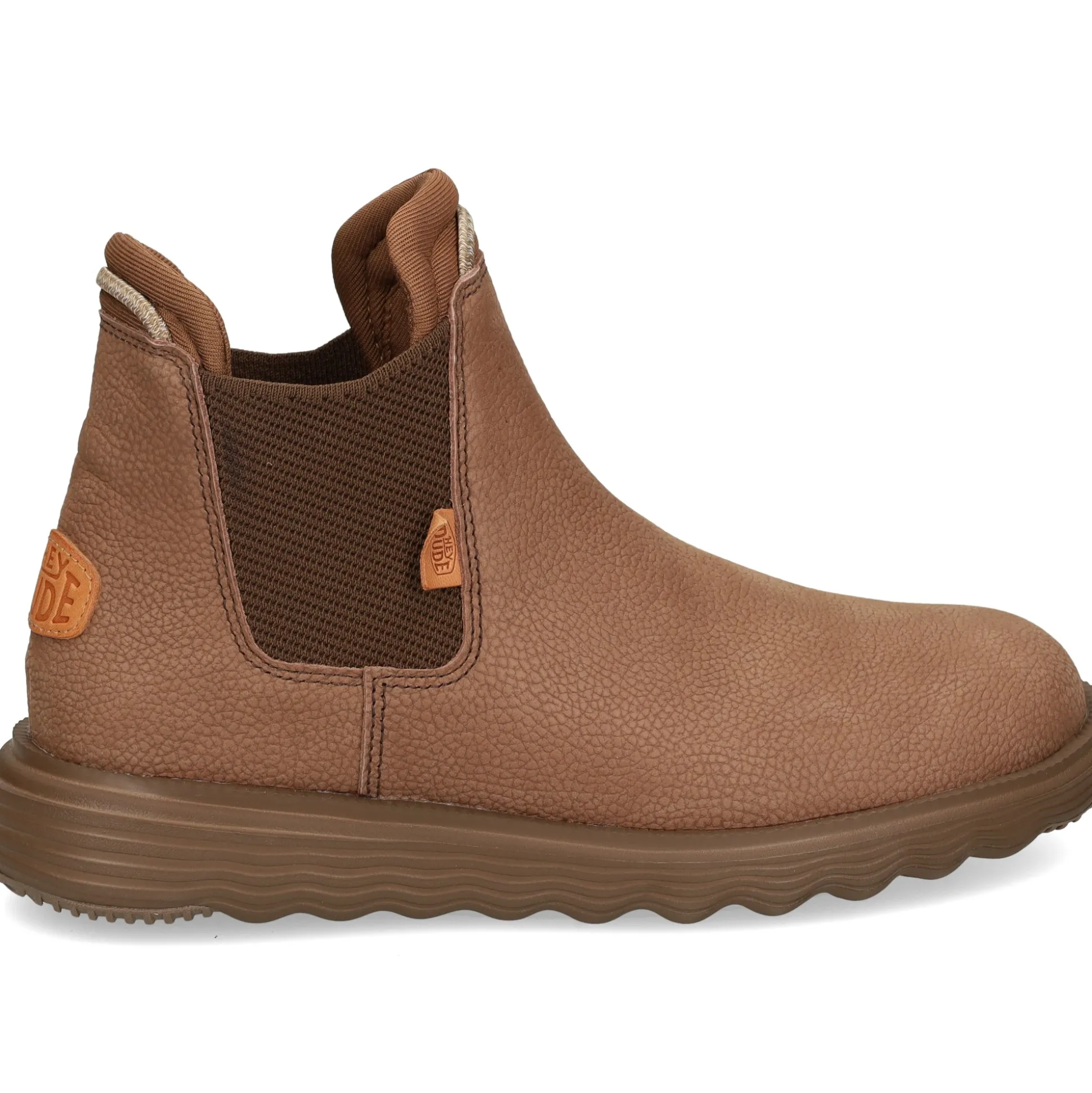 HEY DUDE Botines de Hombre BRANSON BOOT 255 BROWN
