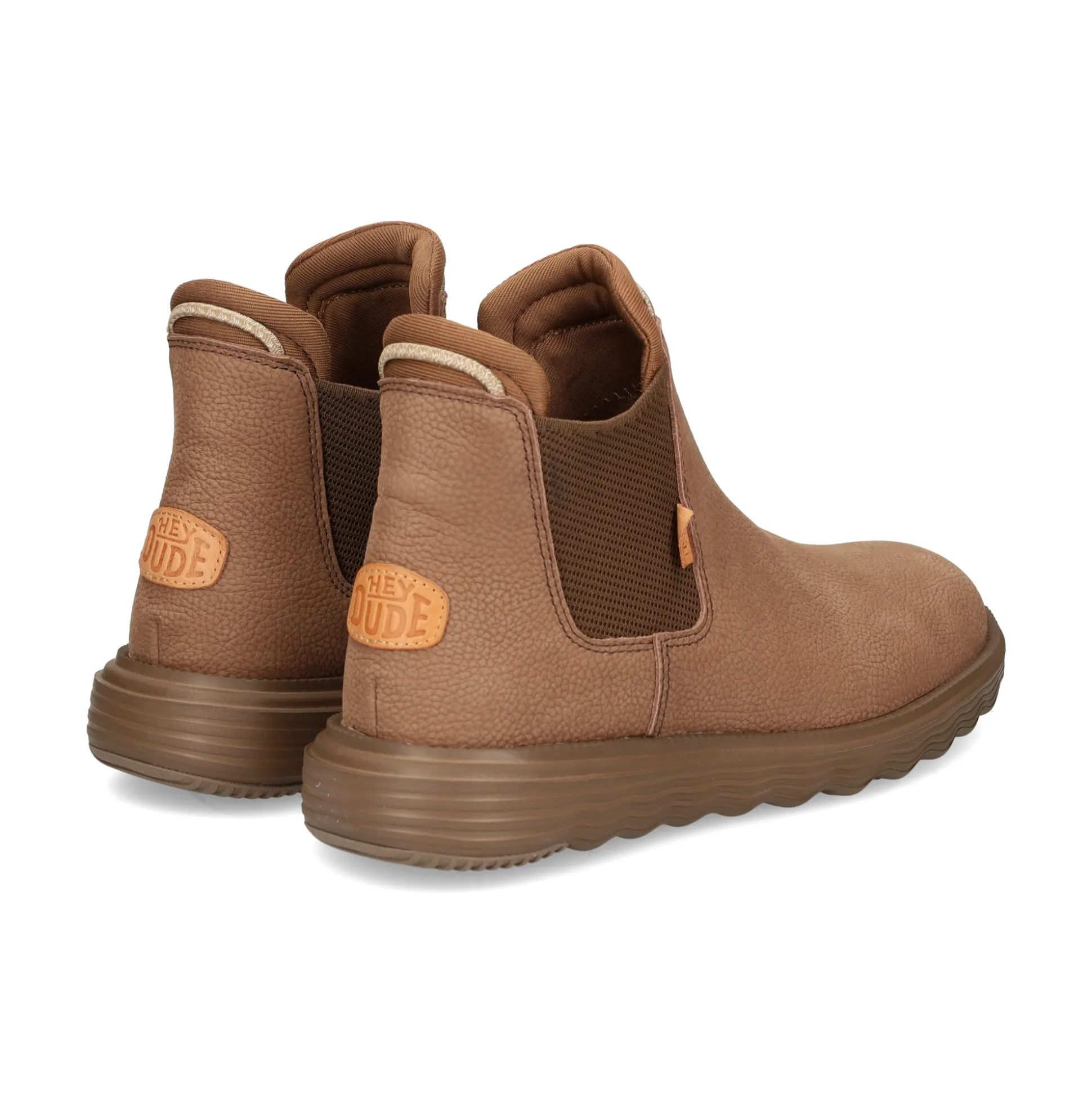 HEY DUDE Botines de Hombre BRANSON BOOT 255 BROWN
