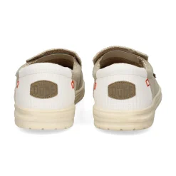 HEY DUDE Mocasines de Hombre 40124 1LB OFF WHITE