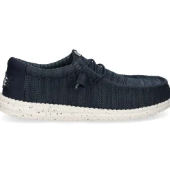 HEY DUDE Zapatillas de Hombre WALLY STRETCH 410 NAVY
