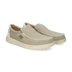 HEY DUDE Zapatillas de Hombre MIKKA BRAIDED 1LB OFF WHITE