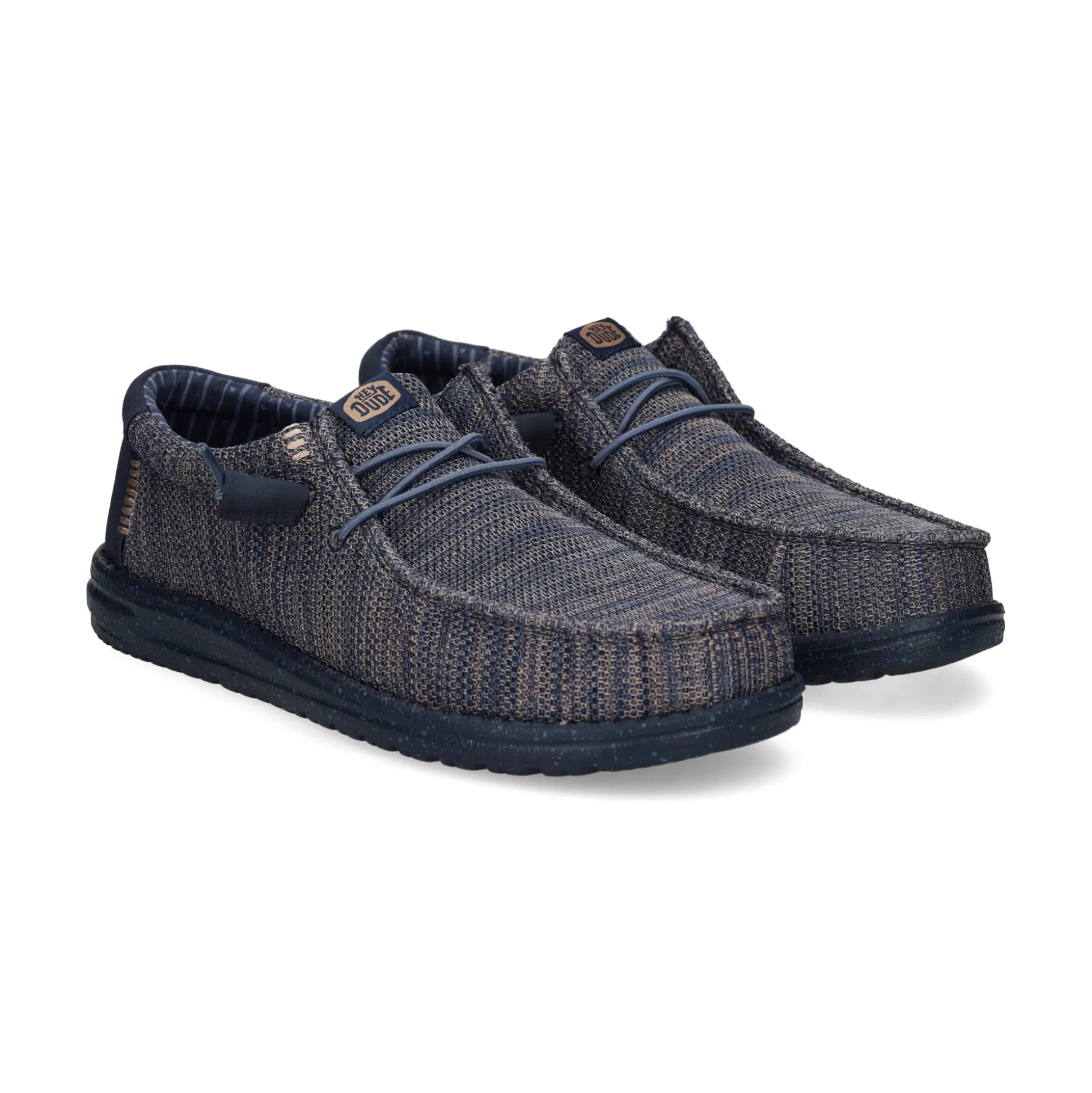 HEY DUDE Zapatillas de Hombre WALLY STRETCH 4UC NAVY BLAZER