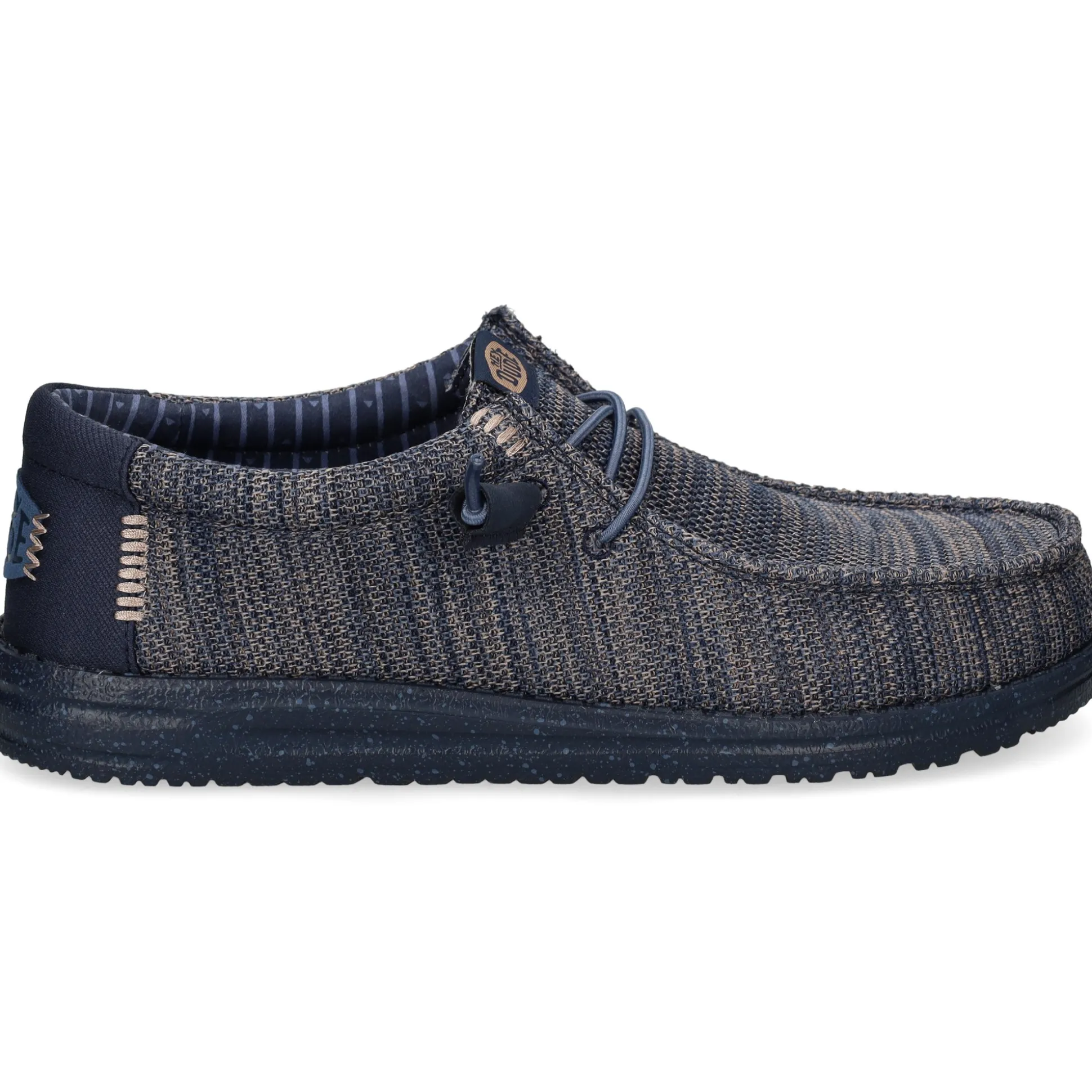 HEY DUDE Zapatillas de Hombre WALLY STRETCH 4UC NAVY BLAZER