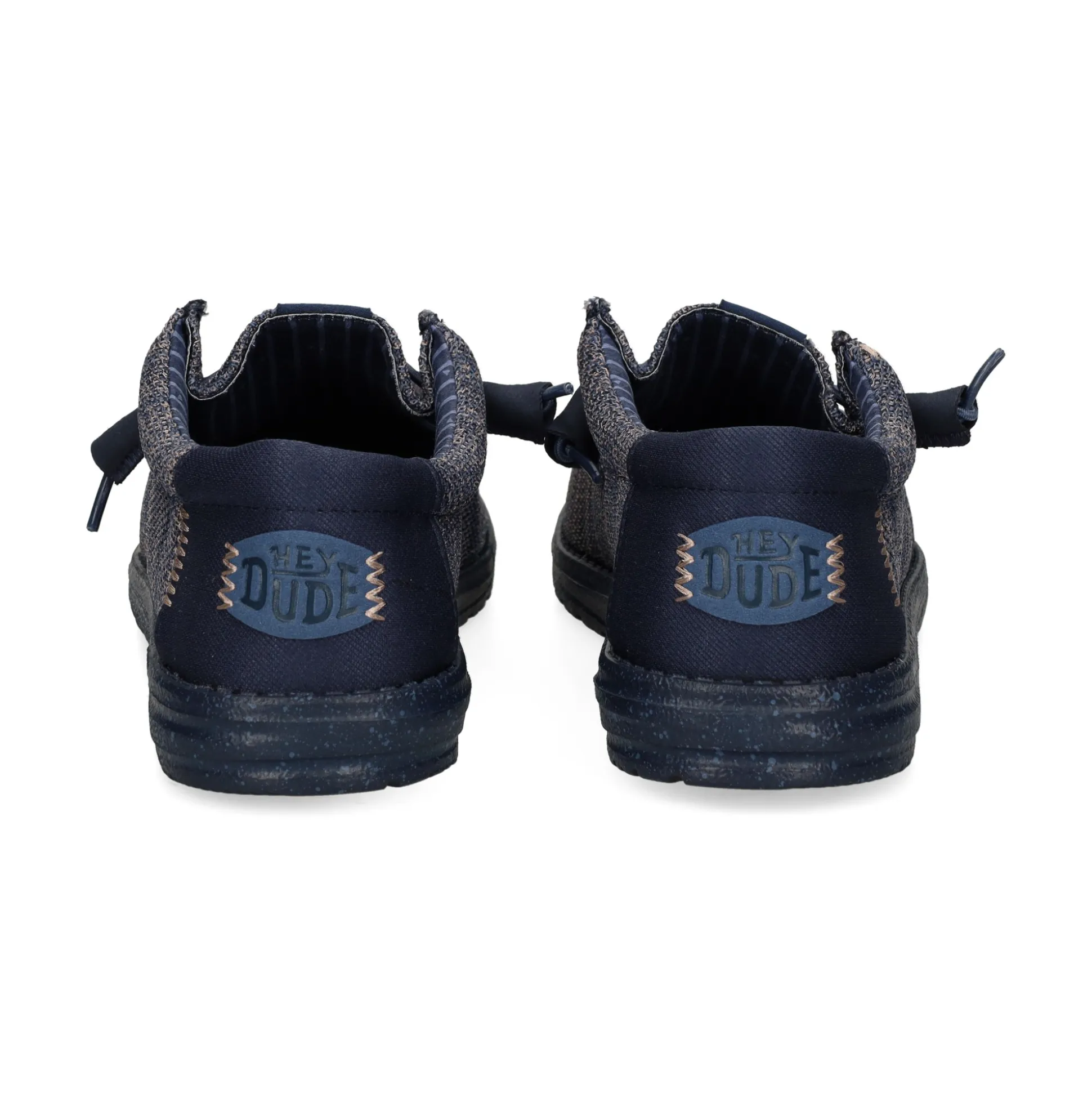 HEY DUDE Zapatillas de Hombre WALLY STRETCH 4UC NAVY BLAZER