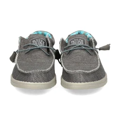 HEY DUDE Zapatillas de Hombre WALLY SOX 025 CHARCOAL