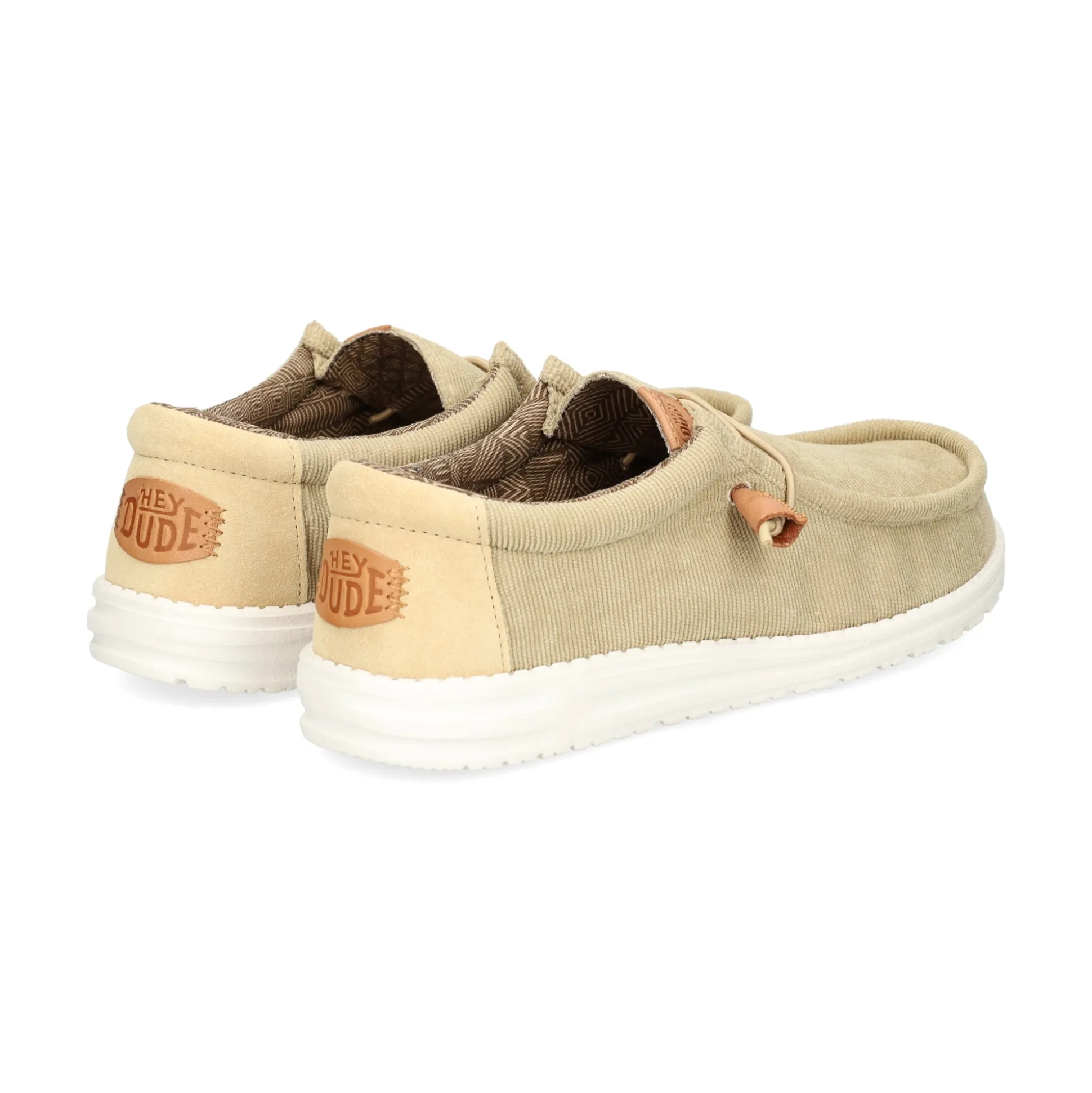 HEY DUDE Zapatillas de Hombre WALLY CORDUROY 265 TAN