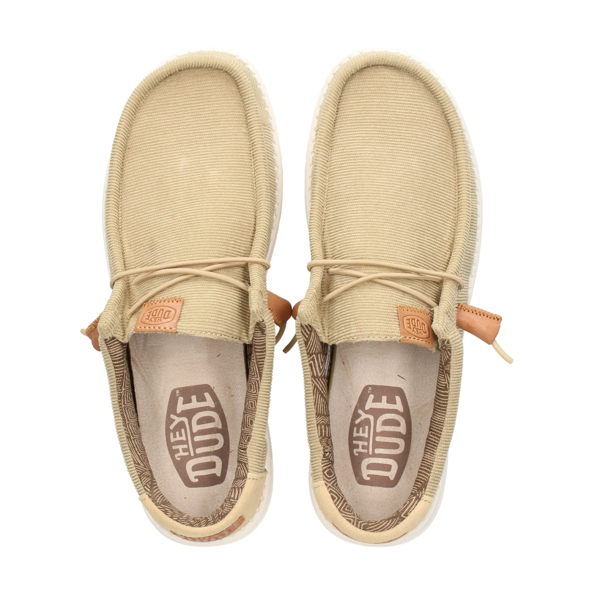 HEY DUDE Zapatillas de Hombre WALLY CORDUROY 265 TAN