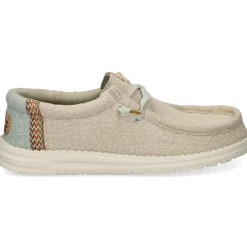 HEY DUDE Zapatillas de Hombre WALLY JUTE 1UH GREY/GREEN